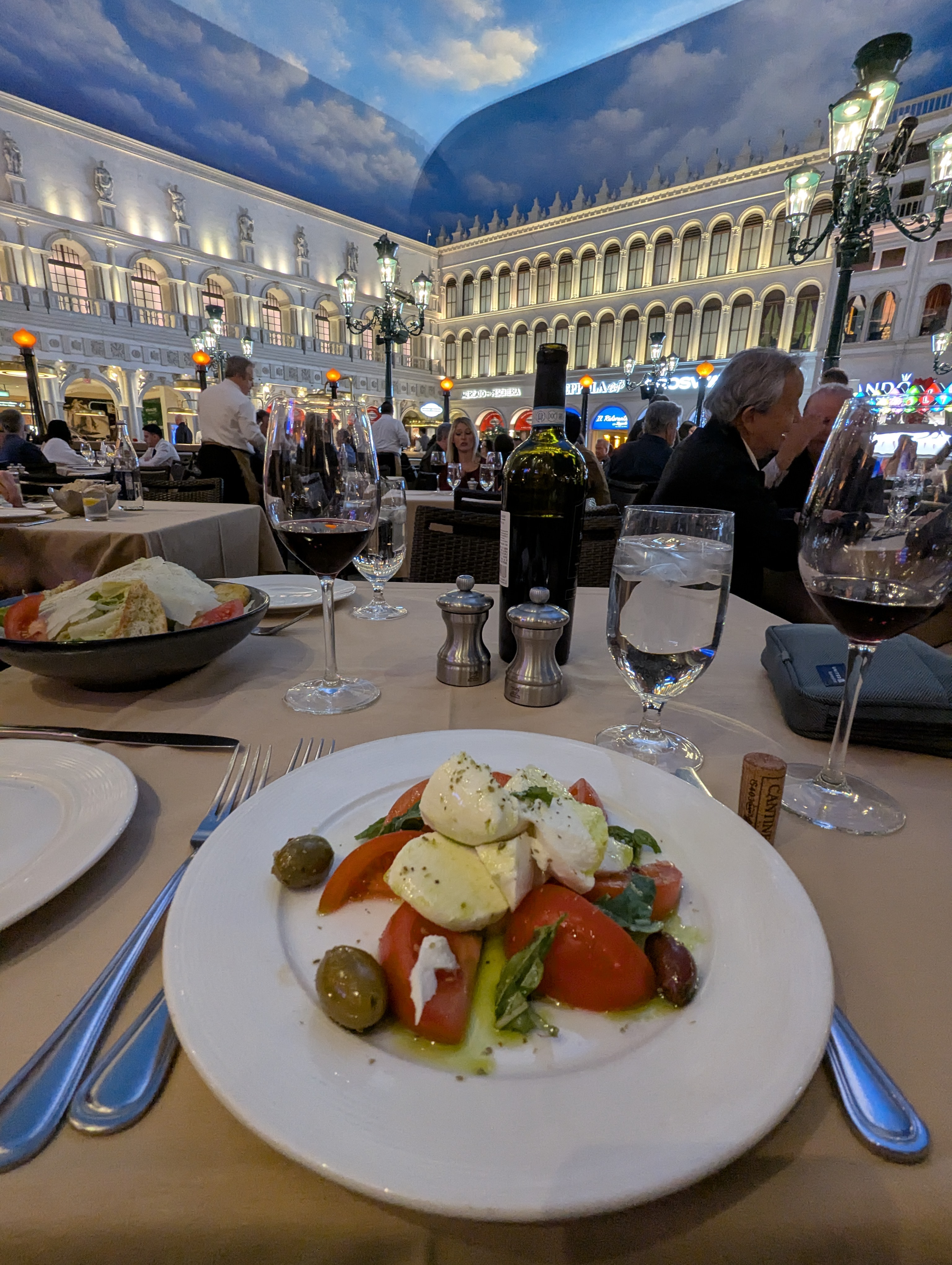Las Vegas, Dinner at The Venetian